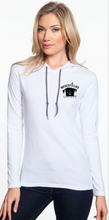 Load image into Gallery viewer, Ladies Outdoor Lightweight Long Sleeve Hooded T-Shirt