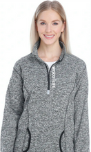 Load image into Gallery viewer, Ladies Wisco4Life Cosmic Fleece 1/4 Zip
