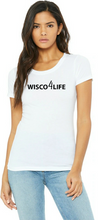 Load image into Gallery viewer, Ladies Wisco4Life SlimFit Short-Sleeve T-Shirt
