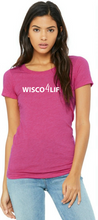 Load image into Gallery viewer, Ladies Wisco4Life SlimFit Short-Sleeve T-Shirt