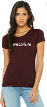 Load image into Gallery viewer, Ladies Wisco4Life SlimFit Short-Sleeve T-Shirt