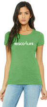 Load image into Gallery viewer, Ladies Wisco4Life SlimFit Short-Sleeve T-Shirt