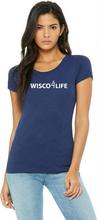 Load image into Gallery viewer, Ladies Wisco4Life SlimFit Short-Sleeve T-Shirt