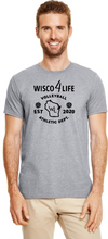 Load image into Gallery viewer, Unisex Wisco4Life Volleyball Tshirt