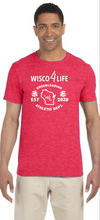 Load image into Gallery viewer, Unisex Wisco4Life Cheerleading Tshirt