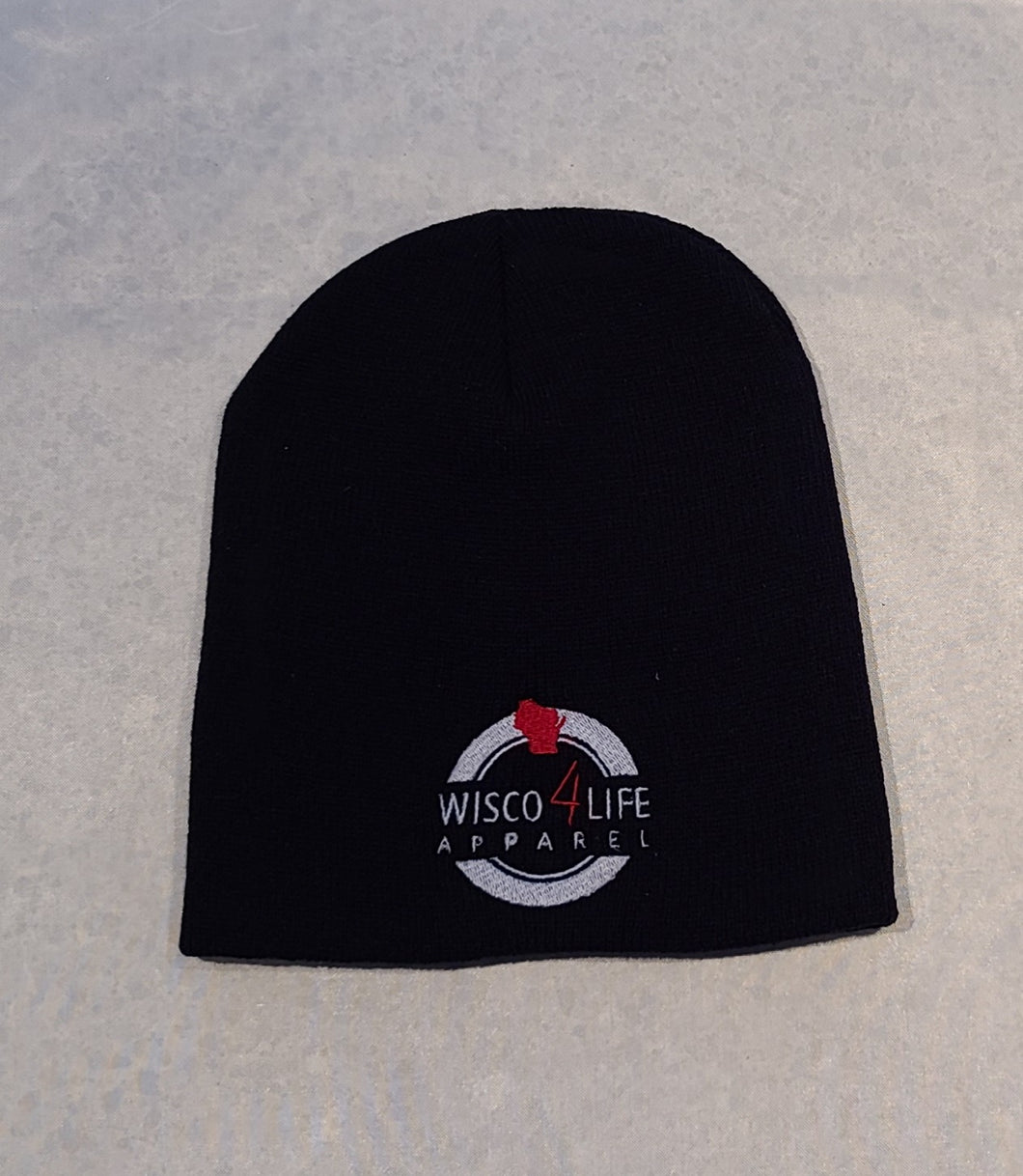 Unisex Wisco4Life Short Knit Beanie