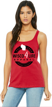 Load image into Gallery viewer, Ladies Wisco4life Relaxed Jersey Tank
