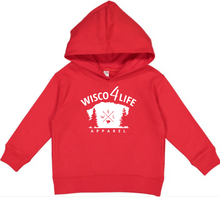 Load image into Gallery viewer, Toddler Wisco4Life Outdoor Pullover Fleece Hoodie
