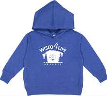 Load image into Gallery viewer, Toddler Wisco4Life Outdoor Pullover Fleece Hoodie
