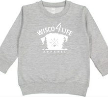 Load image into Gallery viewer, Toddler Wisco4Life Outdoor Fleece Sweatshirt
