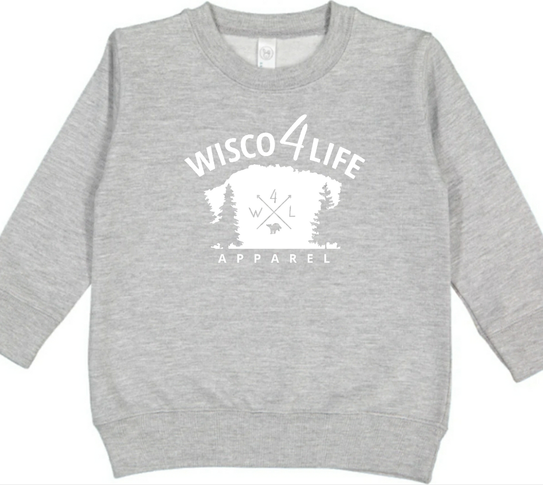 Toddler Wisco4Life Outdoor Fleece Sweatshirt