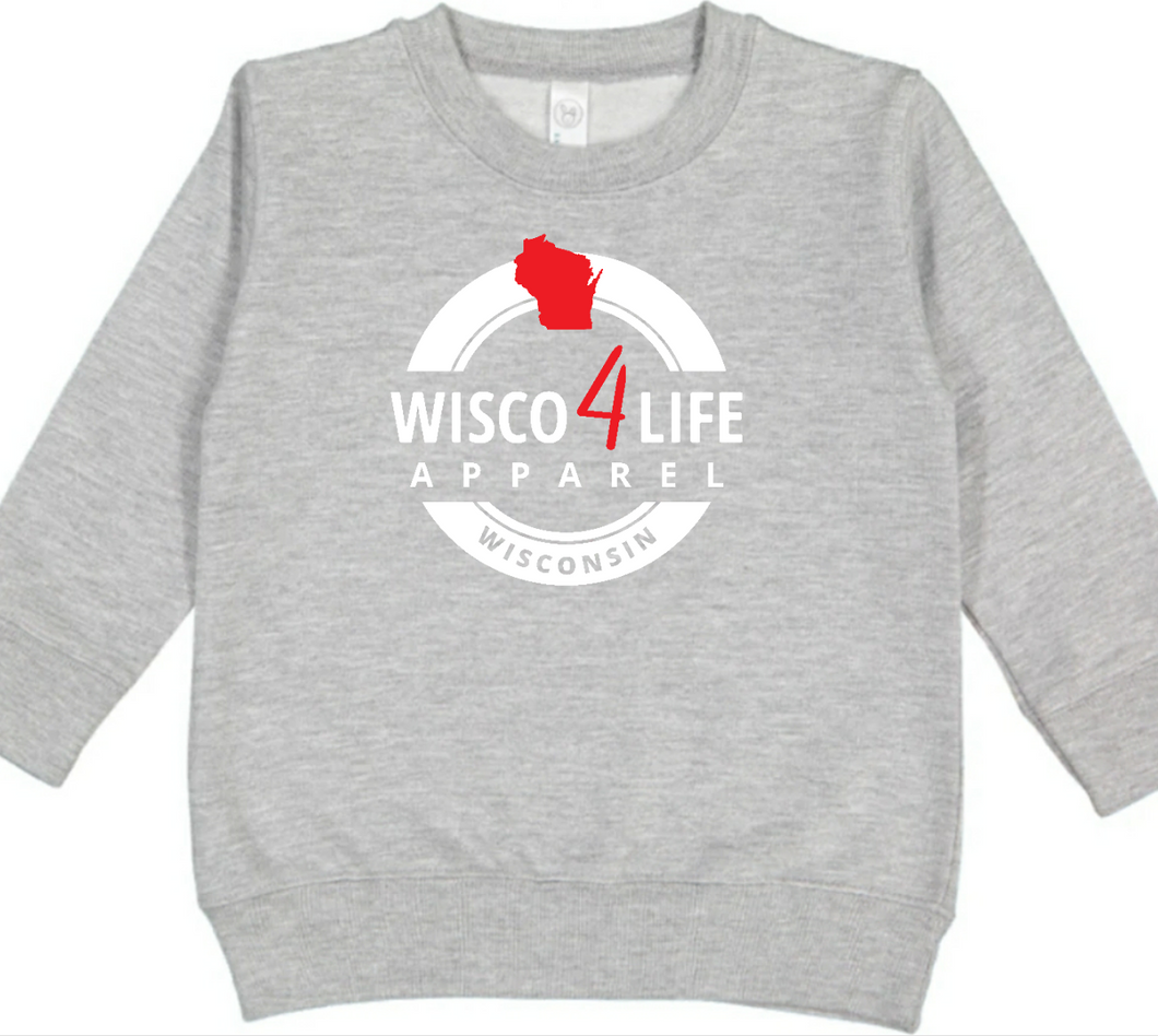 Toddler Wisco4Life Inception Fleece Sweatshirt