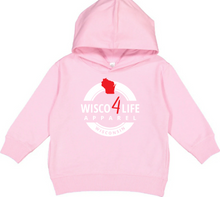 Load image into Gallery viewer, Toddler Wisco4Life Inception Pullover Fleece Hoodie
