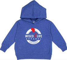 Load image into Gallery viewer, Toddler Wisco4Life Inception Pullover Fleece Hoodie
