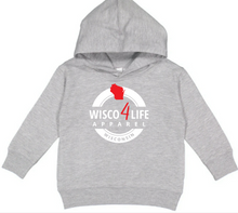 Load image into Gallery viewer, Toddler Wisco4Life Inception Pullover Fleece Hoodie
