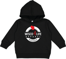 Load image into Gallery viewer, Toddler Wisco4Life Inception Pullover Fleece Hoodie
