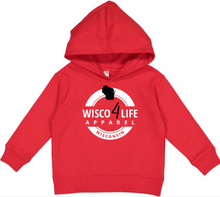 Load image into Gallery viewer, Toddler Wisco4Life Inception Pullover Fleece Hoodie
