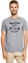 Load image into Gallery viewer, Unisex Wisco4Life Football Tshirt
