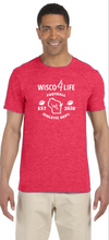 Load image into Gallery viewer, Unisex Wisco4Life Football Tshirt
