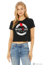 Load image into Gallery viewer, Ladies Wisco4Life Inception Crop Top
