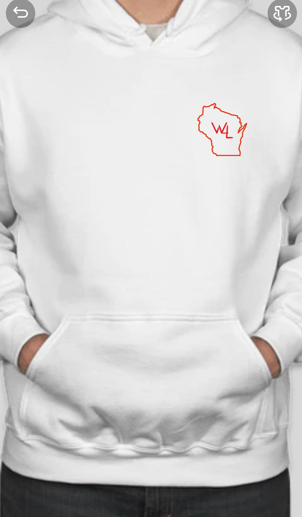 Unisex W4L Hooded Sweatshirt