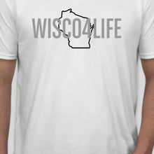 Load image into Gallery viewer, Unisex Wisco4Life w/State Outline
