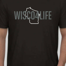 Load image into Gallery viewer, Unisex Wisco4Life w/State Outline

