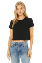 Load image into Gallery viewer, Ladies Wisco4Life w/State Crop Top
