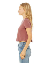 Load image into Gallery viewer, Ladies Wisco4Life w/State Crop Top
