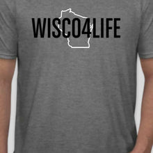 Load image into Gallery viewer, Unisex Wisco4Life w/State Outline

